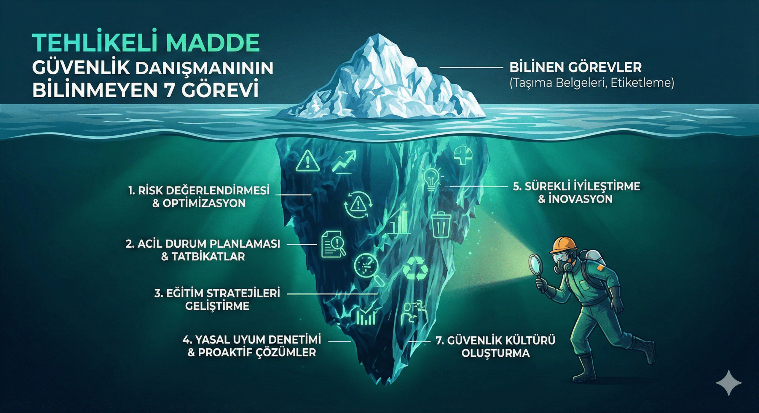Tehlikeli Madde Güvenlik Danışmanının Bilinmeyen 7 Görevi